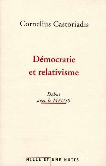 Escobar Enrique17 Gondicas Myrto26 Vernay Pascal49 Démocratie et relativisme